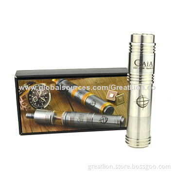 Newest Adjustable Length Tesla GAIA Mechanical Mod Starter Kit, Wholesale, Magnet Button